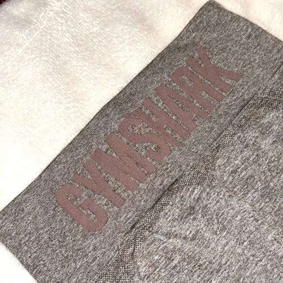 Gymshark Flex High Waisted Leggings, Grey, Size S - Picture 4 of 5